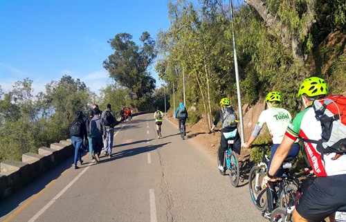 San Cristobal Hill Bike Tour Santiago