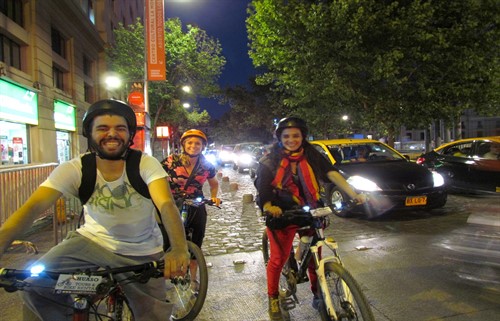 Santiago Bike Tour By Night - Huaso Tours
