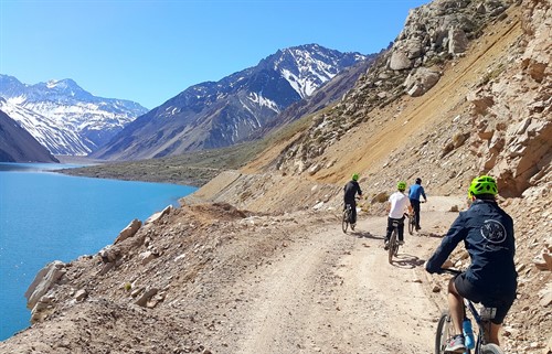 Biking trip in the Andes